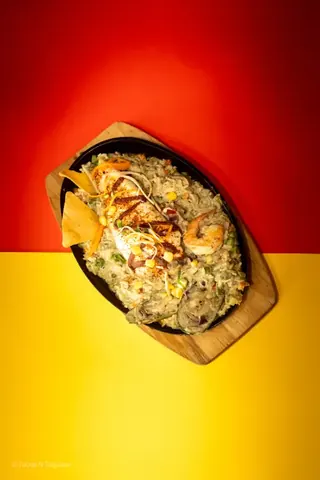 Seafood Curry Paella — Elsternwick